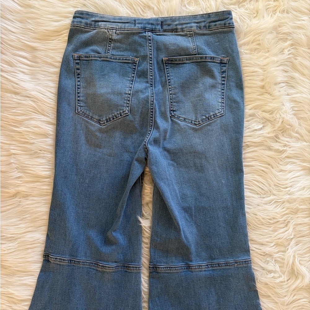 We the Free High Rise Cropped Flare Jeans - Picture 6 of 7